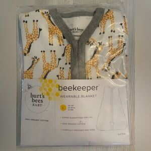 Burt’s bee wearable blanket sleep sack